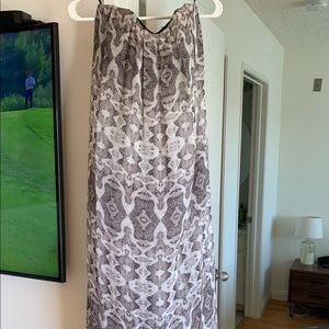 Marie France Van Damme silk dress